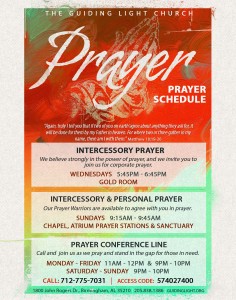 PrayerSchedule general 11X14